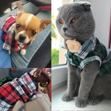 Classic Plaid Cat Clothes